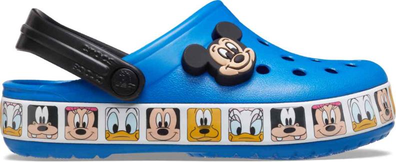 Oferta de FL Mickey Mouse Band Clog T Bright Cobalt por $34,96 en Crocs