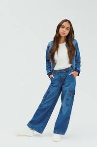 Oferta de Jeans Relaxed Cargo Kiddo  por $34,9 en De Prati
