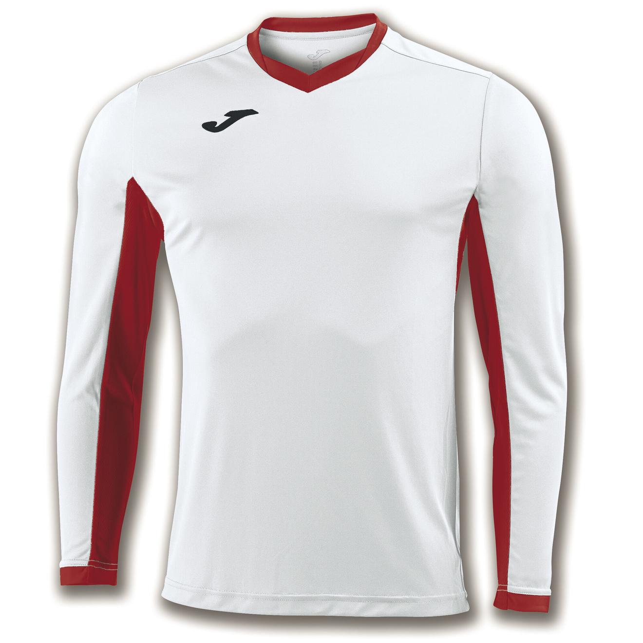 Oferta de Camiseta manga larga hombre Championship IV blanco rojo por $7,75 en Joma