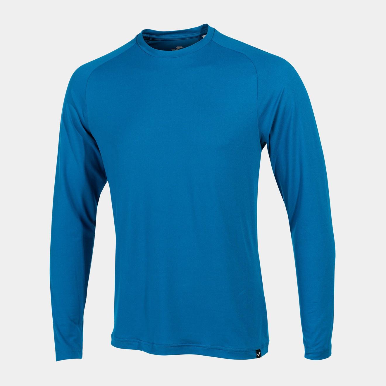 Oferta de Camiseta manga larga hombre Explorer azul por $11,78 en Joma