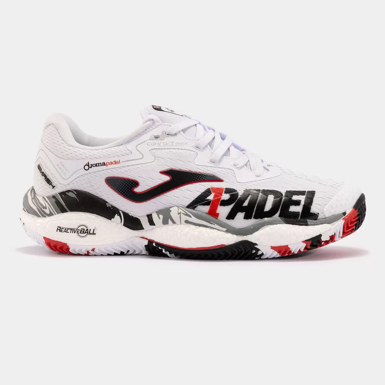 Oferta de Zapatillas A1 Padel clay unisex blanco por $79,34 en Joma