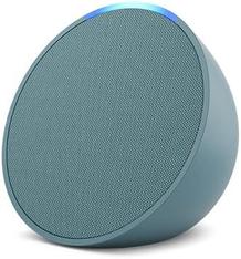 Oferta de Amazon - Parlante Smart ECHO POP VR | Azul por $49,11 en Marcimex