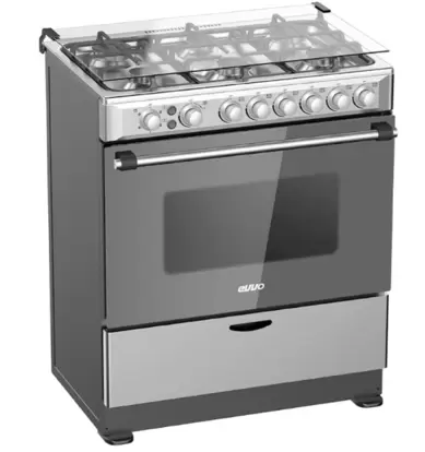 Oferta de Evvo - Cocina a Gas EV30B6 | Gris por $407,81 en Marcimex