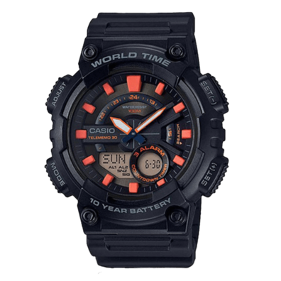 Oferta de Reloj Análogo Digital Para Caballero Casio Negro por $69 en Pycca