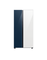 Oferta de Refrigeradora Bespoke Side By Side con Beverage Center 23 Cu.fc., 640L RS23CB760A7NED por $1698,98 en Samsung