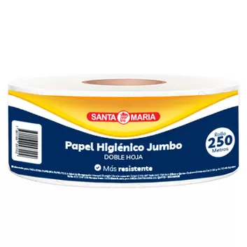 Oferta de Papel Higiénico Institucional Santa Maria 250 por $3,07 en Santa Maria