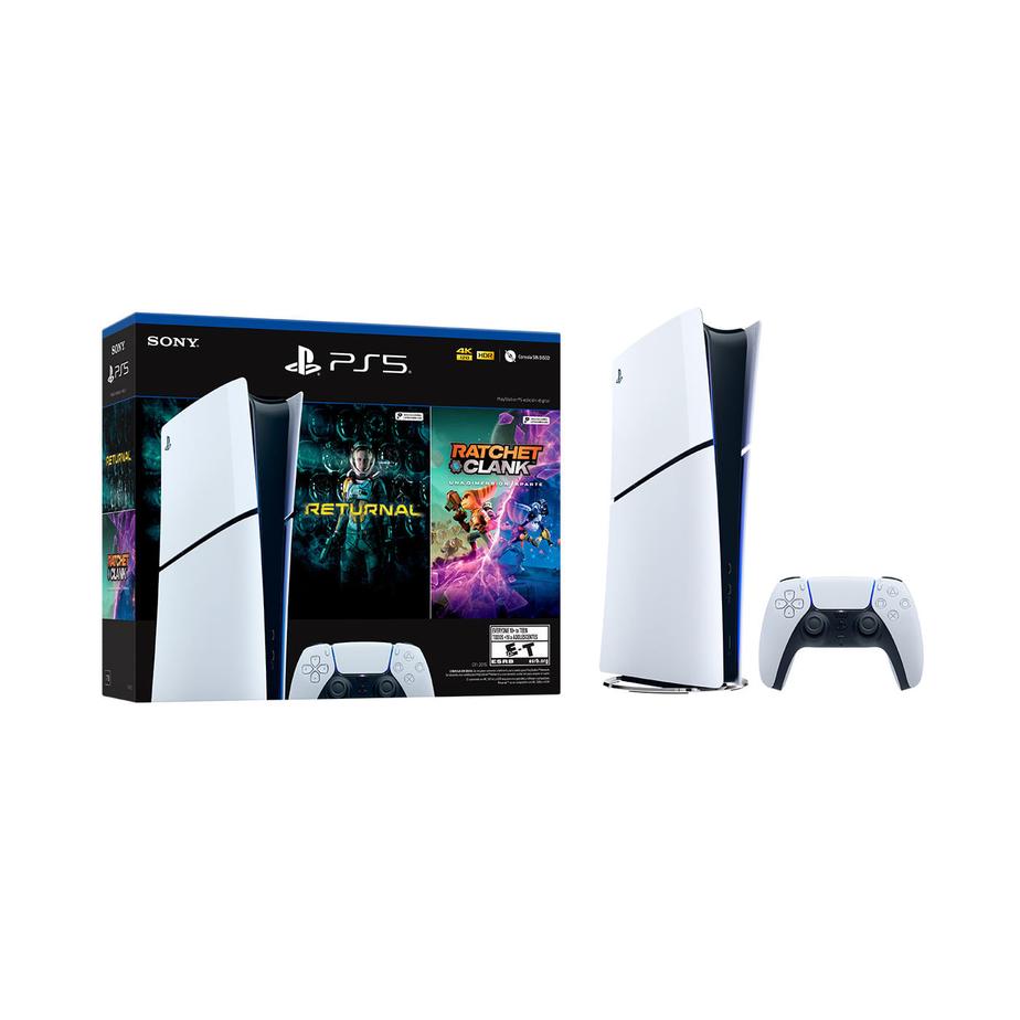 Oferta de PlayStation®5 Slim Digital- Ratchet & Clank: Rift Apart y Returnal por $969 en Sony