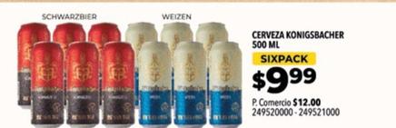 Oferta de Cerveza Konigsbacher 500 Ml por $9,99 en Tia
